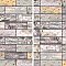Java Wood Decor 3" x 8-7/8" Ceramic Wall Tile - 44 Tiles Per Case - 8.36 Square Feet