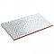 Camden Decor Light Grey 4" x 8" Ceramic Subway Wall Tile - Sold Per Case of 50 - 11.90 Square Feet