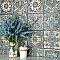Mandala Decor Mix 7-7/8" x 7-7/8" Ceramic Wall Tile - 25 Tiles Per Case - 11.0 Sq. Ft.