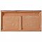 Novecento Cenefa Evoli Burdeos 2-5/8" x 5-1/8" Ceramic Trim or Liner Tile - Sold Per Tile
