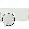 Novecento Zocalo Blanco Viejo 2-1/2" x 5-1/8" Ceramic Trim or Liner Tile - Sold Per Tile