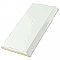 Novecento Zocalo Blanco Viejo 2-1/2" x 5-1/8" Ceramic Trim or Liner Tile - Sold Per Tile