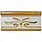 Novecento Cenefa Evoli Camel 2-5/8" x 5-1/8" Ceramic Trim or Liner Tile - Sold Per Tile