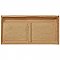 Novecento Cenefa Evoli Camel 2-5/8" x 5-1/8" Ceramic Trim or Liner Tile - Sold Per Tile