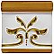 Novecento Friso Evoli Camel 5-1/8" x 5-1/8" Ceramic Trim or Liner Tile - Sold Per Tile