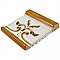 Novecento Friso Evoli Camel 5-1/8" x 5-1/8" Ceramic Trim or Liner Tile - Sold Per Tile