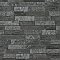 Ordino Black 3-1/4" x 17-1/2" Porcelain Wall Subway Tile - 24 Tiles Per Case - 9.6 Sq. Ft.