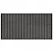 Kings Loft Black 7-7/8" x 15-3/4" Ceramic Wall Tile - 12 Tiles Per Case - 10.44 Square Feet