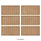 Kings Loft Clay 7-7/8" x 15-3/4" Ceramic Wall Tile - 12 Tiles Per Case - 10.44 Square Feet
