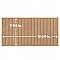 Kings Loft Clay 7-7/8" x 15-3/4" Ceramic Wall Tile - 12 Tiles Per Case - 10.44 Square Feet