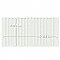 Kings Loft White 7-7/8" x 15-3/4" Ceramic Wall Tile - 12 Tiles Per Case - 10.44 Square Feet