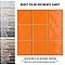 Twist Square Orange Sunset 11-3/4" x 11-3/4" Ceramic Mosaic Tile - 10 Tiles Per Case - 9.8 Sq. Ft.