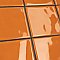 Twist Square Orange Sunset 11-3/4" x 11-3/4" Ceramic Mosaic Tile - 10 Tiles Per Case - 9.8 Sq. Ft.