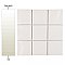 Twist Square Soft Cream 11-3/4" x 11-3/4" Ceramic Mosaic Tile - 10 Tiles Per Case - 9.8 Sq. Ft.