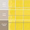 Twist Square Yellow Lemon 11-3/4" x 11-3/4" Ceramic Mosaic Tile - 10 Tiles Per Case - 9.8 Sq. Ft.