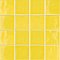 Twist Square Yellow Lemon 11-3/4" x 11-3/4" Ceramic Mosaic Tile - 10 Tiles Per Case - 9.8 Sq. Ft.
