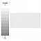 Projectos Glossy White 3-7/8"x 7-3/4" Ceramic Tile - Per Case of 50 Pieces - 11 Sq. Ft.