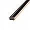 Twist Black Olive 1/2" x 11-3/4" Cana Cigarro Ceramic Wall Trim Tile - Sold by the individual piece