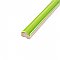 Twist Green Kiwi 1/2" x 11-3/4" Cana Cigarro Ceramic Wall Trim Tile - Sold by the individual piece