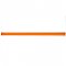 Twist Orange Sunset 1/2" x 11-3/4" Cana Cigarro Ceramic Wall Trim Tile - Sold by the individual piece