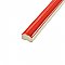 Twist Red Cherry 1/2" x 11-3/4" Cana Cigarro Ceramic Wall Trim Tile - Sold by the individual piece