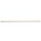 Twist Soft Cream 1/2" x 11-3/4" Cana Cigarro Ceramic Wall Trim Tile - Sold by the individual piece
