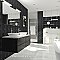 Triplex Fronteira Black 7-3/4" x 7-3/4" Ceramic W Tile - 25 Tiles Per Case - 10.5 Sq. Ft.
