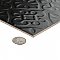 Triplex Valverde Black 7-3/4" x 7-3/4" Ceramic W Tile - 25 Tiles Per Case - 10.5 Sq. Ft.