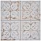 Antigua Lis White 13" x 13" Porcelain Wall Tile - Sold Per Case of 9 - 10.62 Sq. Ft.