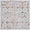 Antigua Lis White 13" x 13" Porcelain Wall Tile - Sold Per Case of 9 - 10.62 Sq. Ft.