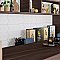 Lumiere Lelue Blanco 11-3/4" x 35-3/8" Ceramic Wall Tile - 4 Tiles Per Case - 11.64 Square Feet