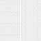 Lumiere Lelue Blanco 11-3/4" x 35-3/8" Ceramic Wall Tile - 4 Tiles Per Case - 11.64 Square Feet