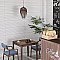 Lumiere Rythme Blanco 11-3/4" x 35-3/8" Ceramic Wall Tile - 4 Tiles Per Case - 11.64 Square Feet
