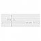 Lumiere Rythme Blanco 11-3/4" x 35-3/8" Ceramic Wall Tile - 4 Tiles Per Case - 11.64 Square Feet