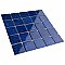 Resort Marine Blue 12" x 12" Porcelain Mosaic Tile - 10 Tiles Per Case - 10.2 Sq. Ft.