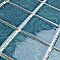Resort Palm Green 12" x 12" Porcelain Mosaic Tile - 10 Tiles Per Case - 10.2 Sq. Ft.