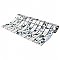 Strawberry Fields 11-5/8" x 11-5/8" Porcelain Mosaic Tile - 10 Tiles Per Case - 9.6 Sq. Ft.