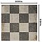 D'Anticatto Decor Quadrati 8-3/4" x 8-3/4" Porc Floor & Wall Tile - 20 Tiles Per Case - 11.0 Sq. Ft.