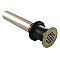 Kingston Brass KB4003 Grid Bathroom Sink Drain without Overflow, 17 Gauge, Antique Brass