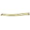 Kingston Brass CCD2172 Edenscape 60"-72" Stainless Steel Adjustable Double Curved Shower Curtain Rod - Polished Brass