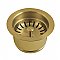 Kingston Brass CC2038 Continental Freestanding Toilet Paper Holder with Roll Storage and Phone Stand - Brushed Nickel