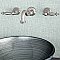Kingston Brass KS3128TL Templeton Wall Mount Bathroom Faucet, Brushed Nickel