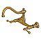 Kingston Brass KS3247BL Vintage Wall Mount Bathroom Faucet, Brushed Brass