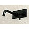 Kingston Brass KS8110DKL Kaiser Single-Handle Wall Mount Bathroom Faucet, Matte Black