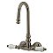 Kingston Brass CC75T8 Vintage 3-3/8-Inch Wall Mount Tub Faucet, Brushed Nickel