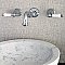 Kingston Brass KS3121PL Vintage 2-Handle Wall Mount Bathroom Faucet, Polished Chrome