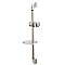 Kingston Brass KSX2528SG Shower Slide Bar with Soap Dish, Brushed Nickel
