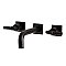 Kingston Brass KS6125ML Milano Two-Handle Wall Mount Bathroom Faucet, Oil Rubbed Bronze