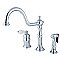 Kingston Brass KS1811PLBS Widespread Kitchen Faucet - Polished Chrome