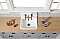 Kingston Brass GKTA2420198 Arcticstone 24-Inch Solid Surface Top-Mount Kitchen Sink with Backsplash, Matte White